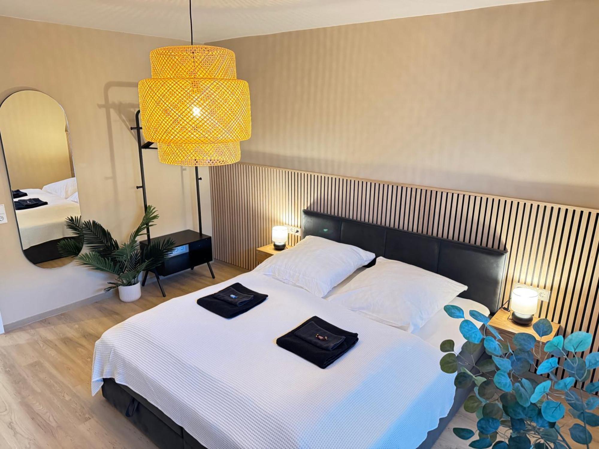 Lightplace • Design • Boxspring • Balkon • 2 Smart Tv •Innenstadt Braunschweig Kültér fotó